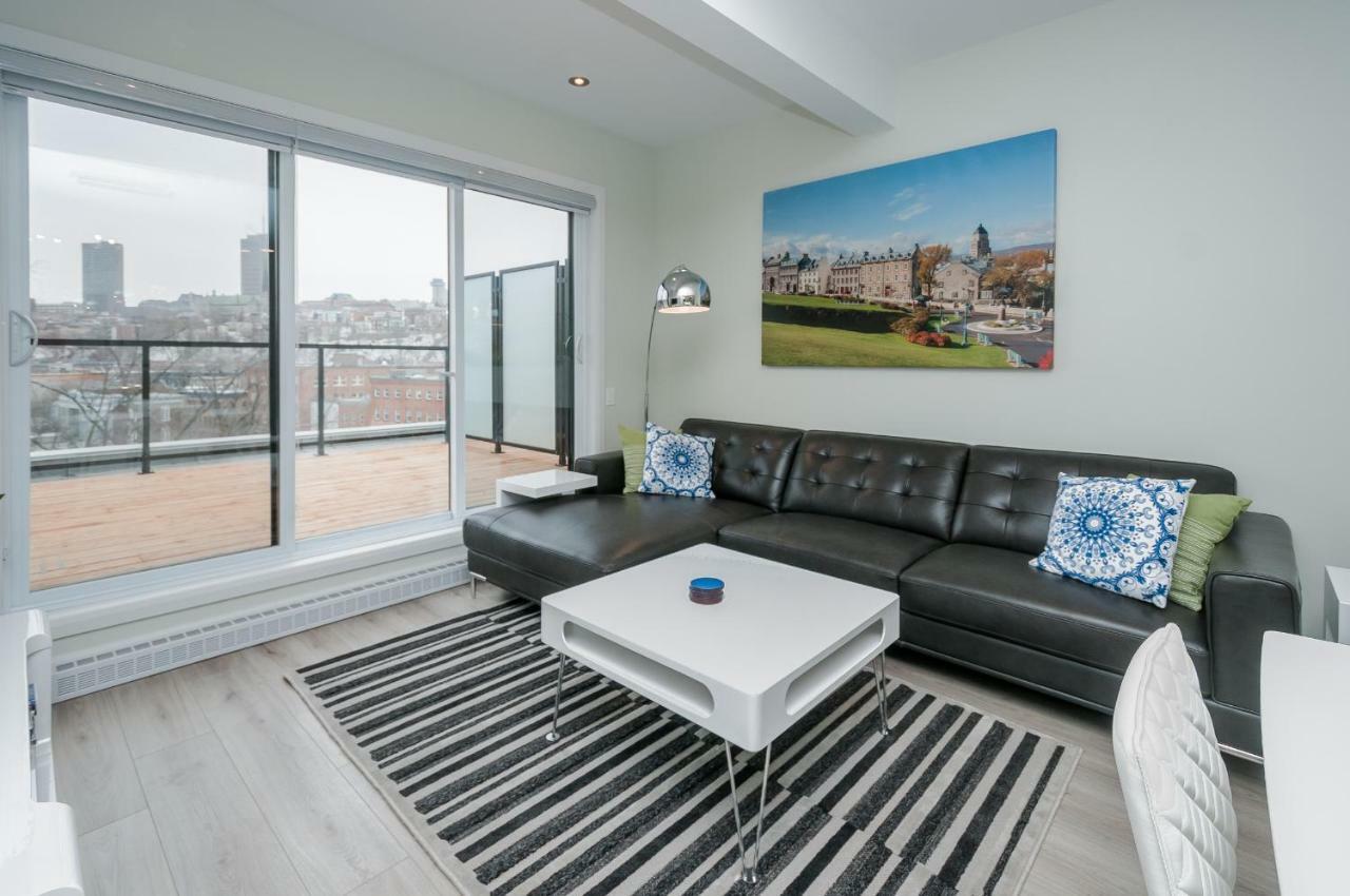 Апартаменты Penthouse On Charest - With Parking And Gym Квебек Экстерьер фото