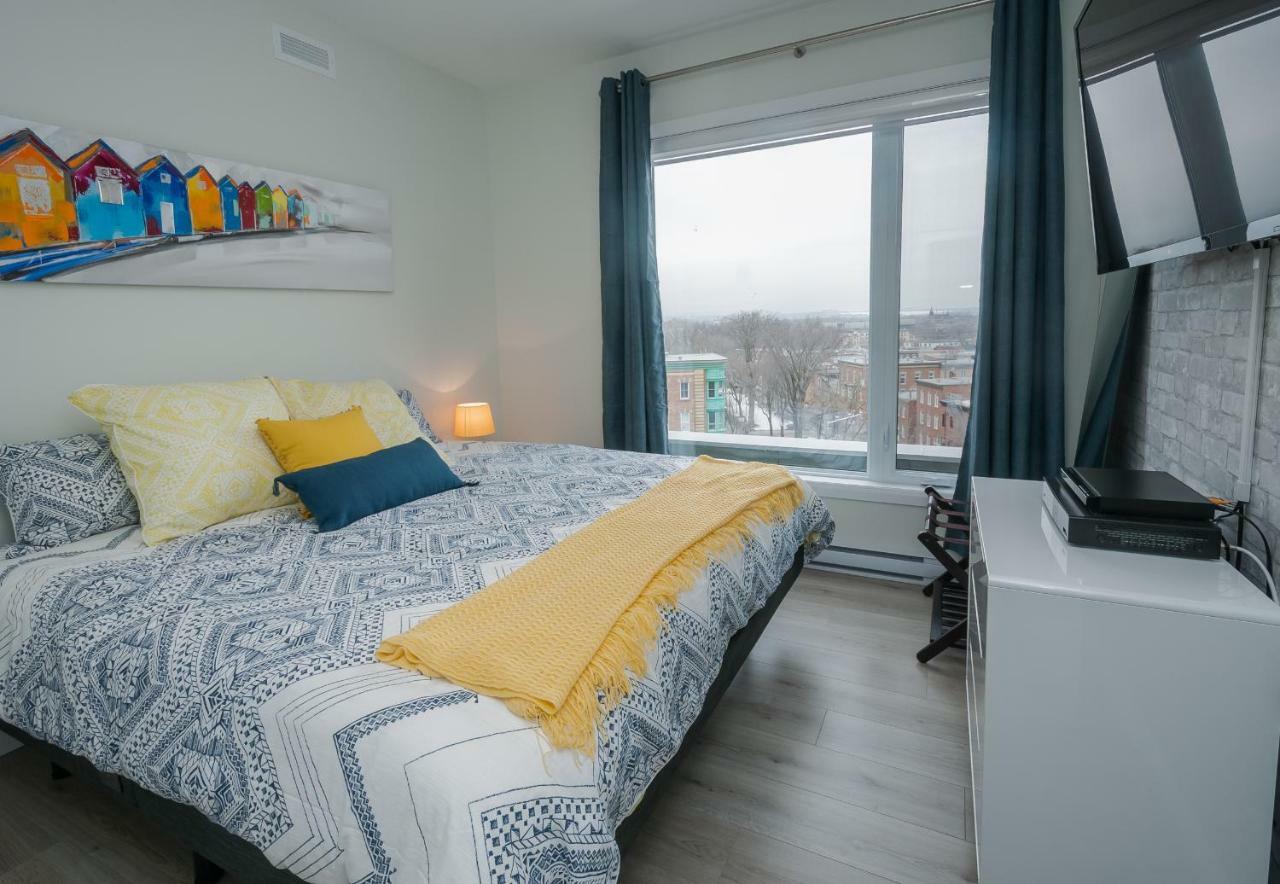 Апартаменты Penthouse On Charest - With Parking And Gym Квебек Экстерьер фото
